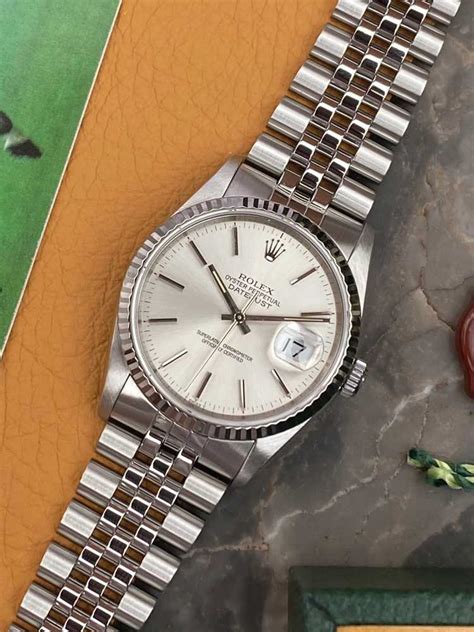 rolex datejust 16234 replica|rolex 16234 production years.